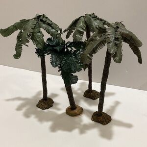 Fontanini palm trees, set of 4.